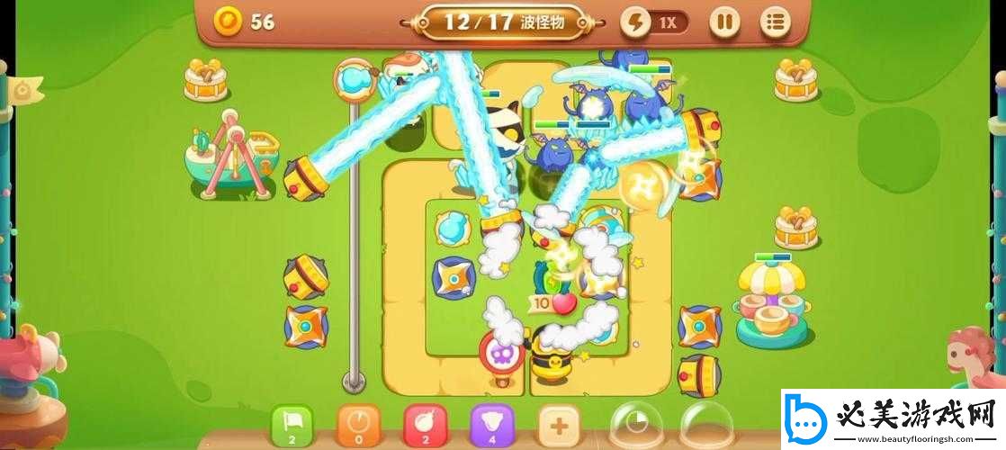 保卫萝卜-3-游乐场-4：挑战高分的终极攻略！