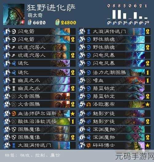 炉石传说，加基森版青鱼萨卡组全新构建策略揭秘！