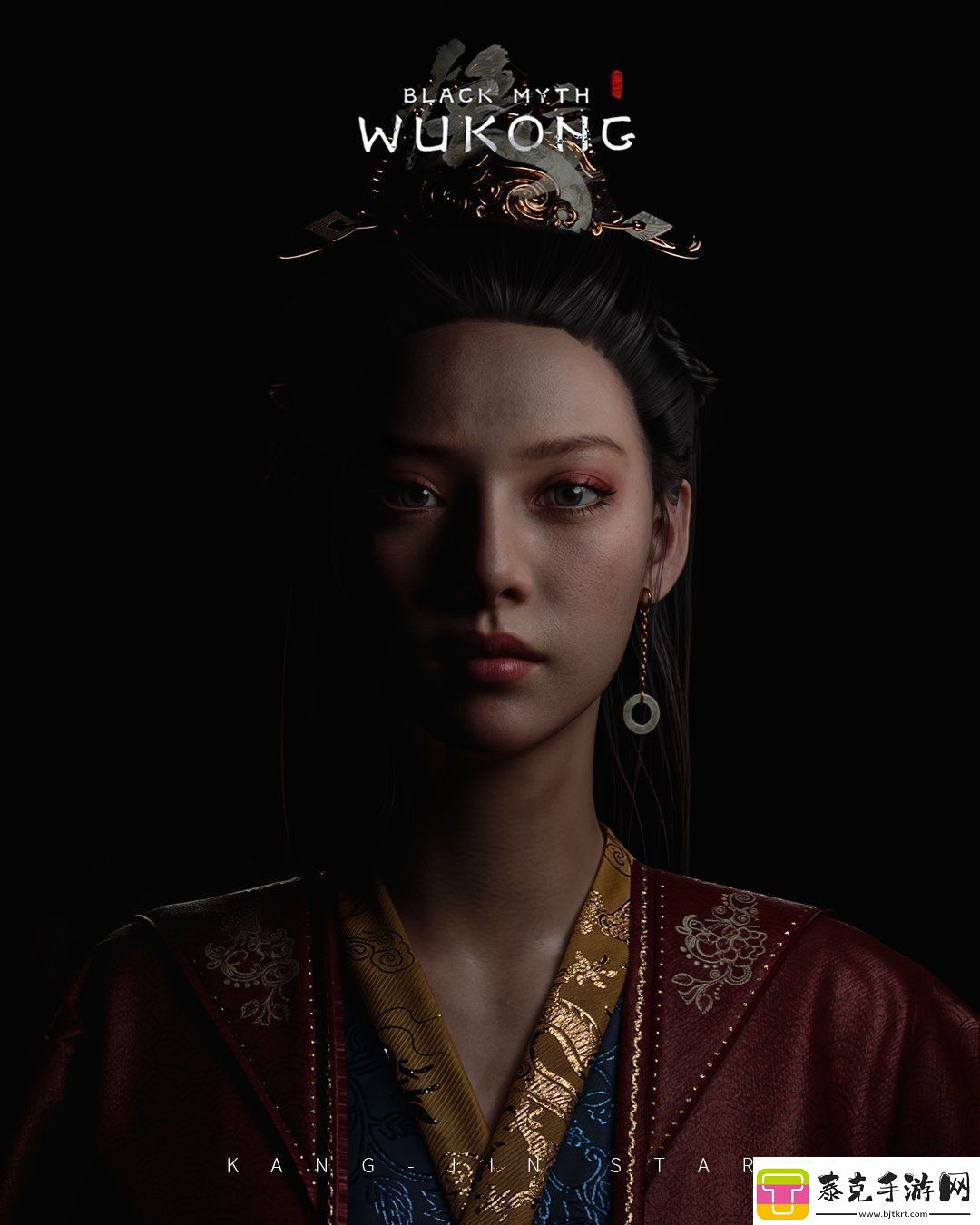 黑神话亢金星君淡妆模型图赏：更加靓丽了无限数码！