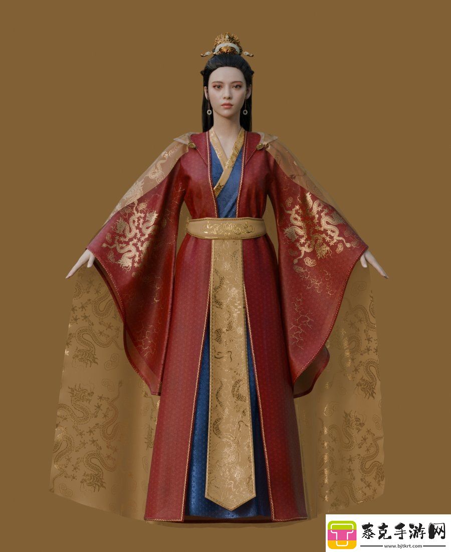黑神话亢金星君淡妆模型图赏