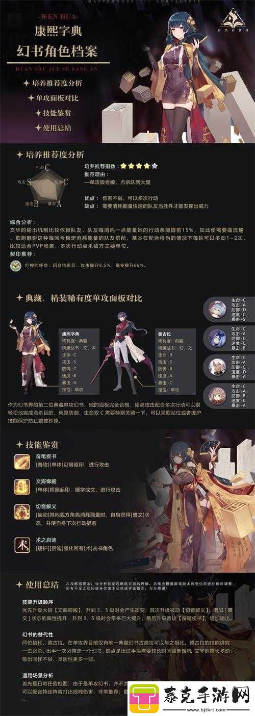 幻书启世录之康熙字典价值深度解析：性价比分析与抽取建议！