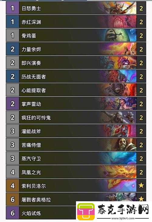 炉石传说：佣兵战纪顶级装备排名榜单解析！