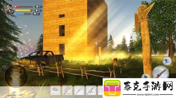 无人的公园狂野H5游戏V1.0-1.-荒野探险：无人的公园生存挑战！
