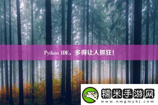 Python-IDE-多得让人抓狂！！