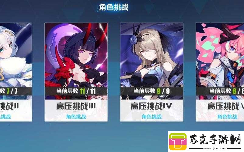 崩坏3高压挑战全面攻略：阵容搭配秘籍与关卡怪物详解！