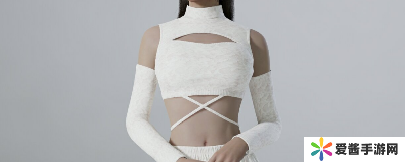 《inZOI》镂空印花吊带衫短裙服装分享